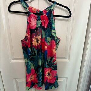 Tommy Bahama Multicolor Floral Sleeveless Top